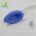 Masque des voies respiratoires laryngées en silicone transparent jetable